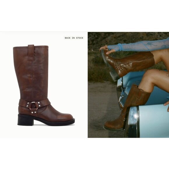 ROC Brown Boots Racer Size 37 7 - Picture 1 of 9